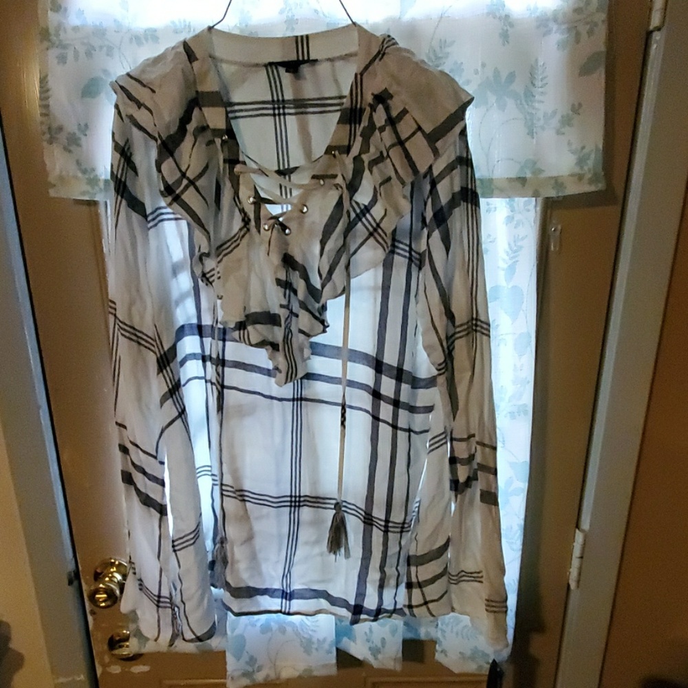 Lace up top